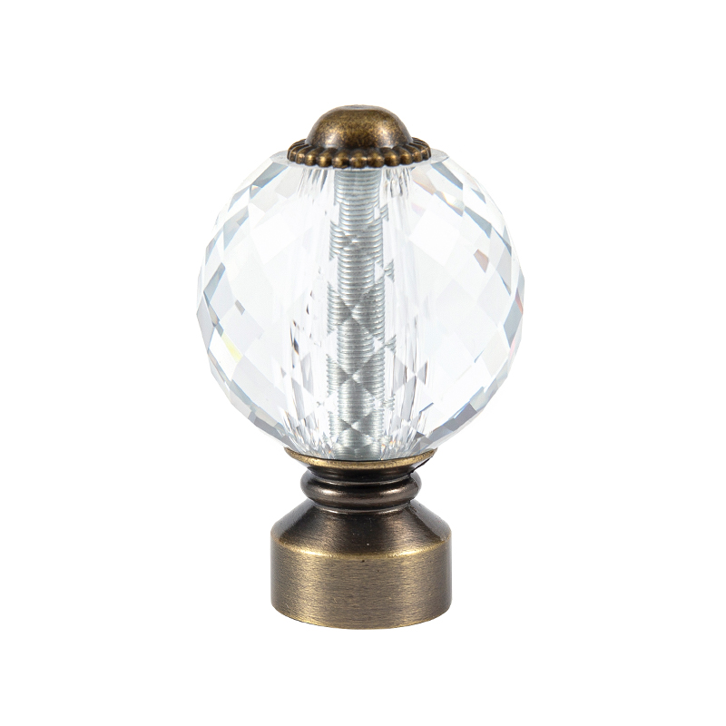 Founal du rideau en cristal