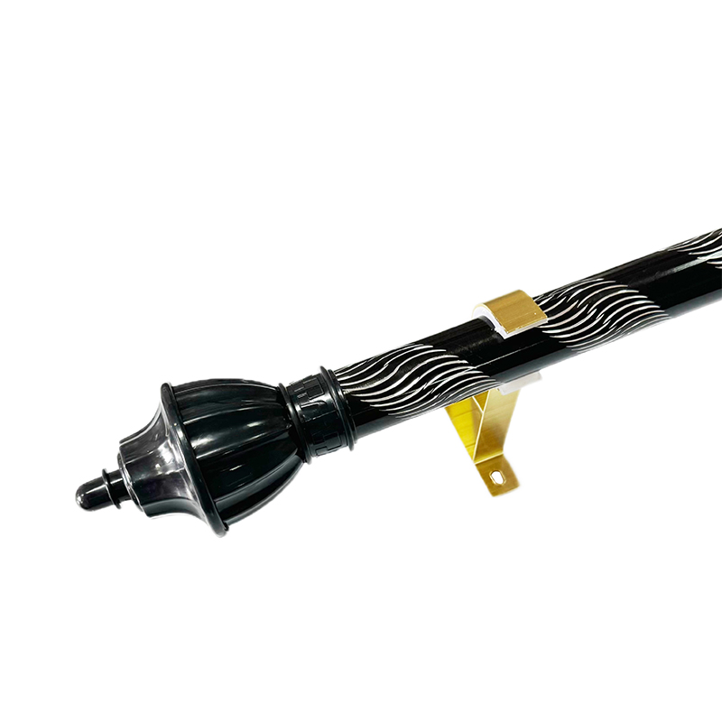 Guide de tringle à rideau : enveloppé de PVC, aluminium et fer comparés